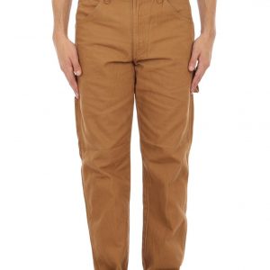 DICKIES – Pantaloni da Carpentiere in Tela di Cotone Marrone