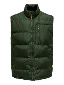 ONLY & SONS – Gillet Uomo Jake Vest Verde