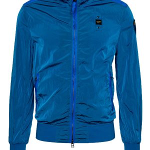 BLAUER – Giubbino Corto Sfoderato Light Blue