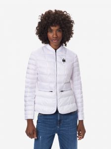 BLAUER – Piumino da Moto Donna Mia Bianco