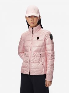 BLAUER – Piumino Donna in Nylon Lucidio Ella Rosa