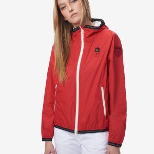 BLAUER – Giacca a Vento Donna Nastrata Willow Rossa