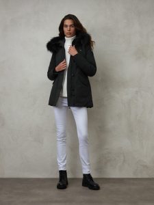 BLAUER – Parka Donna Imbottito Piuma Irma Nero