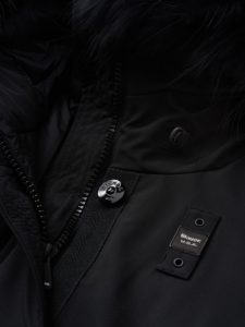 BLAUER – Parka Donna Imbottito Piuma Irma Nero