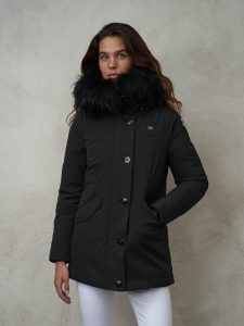 BLAUER – Parka Donna Imbottito Piuma Irma Nero