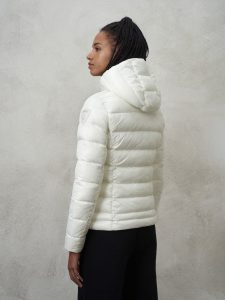 BLAUER – Piumino Donna con Imbottitura Eco Caroli Bianco