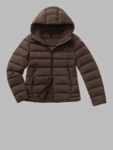 BLAUER – Piumino in Nylon Opaco Dania Marrone
