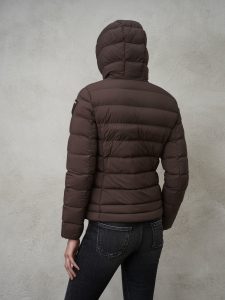 BLAUER – Piumino in Nylon Opaco Dania Marrone