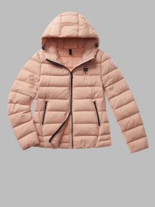 BLAUER – Piumino in Nylon Opaco Dania Rosa Pallido