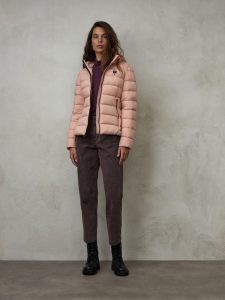 BLAUER – Piumino in Nylon Opaco Dania Rosa Pallido