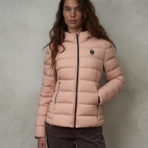 BLAUER – Piumino in Nylon Opaco Dania Rosa Pallido