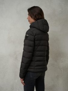 BLAUER – Piumino Donna in Nylon Opaco Dania Nero