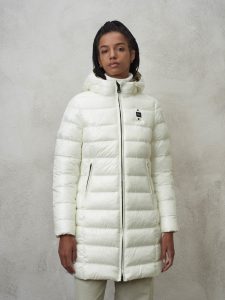 BLAUER – Piumino Lungo Imbottitura Eco Adelaide Bianco