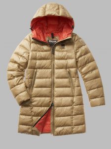 BLAUER – Piumino Lungo Imbottitura Eco Adelaide Biscotto
