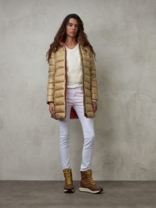 BLAUER – Piumino Lungo Imbottitura Eco Adelaide Biscotto