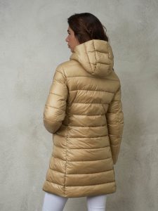 BLAUER – Piumino Lungo Imbottitura Eco Adelaide Biscotto