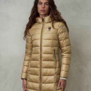 BLAUER – Piumino Lungo Imbottitura Eco Adelaide Biscotto
