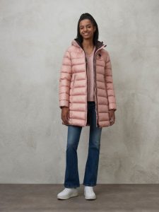 BLAUER – Piumino Lungo Imbottitura Eco Adelaide Rosa