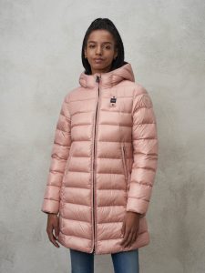 BLAUER – Piumino Lungo Imbottitura Eco Adelaide Rosa