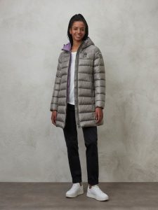 BLAUER – Piumino Lungo Imbottitura Eco Adelaide Grigio