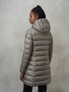 BLAUER – Piumino Lungo Imbottitura Eco Adelaide Grigio