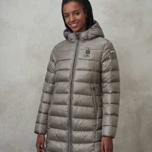 BLAUER – Piumino Lungo Imbottitura Eco Adelaide Grigio