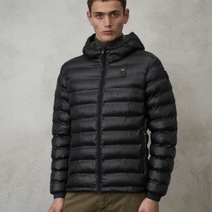 BLAUER – Piumino Uomo Termosaldato Eco Charles Nero