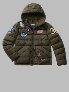 BLAUER – Piumino Uomo Academy Clover Verde Scuro