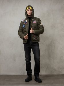 BLAUER – Piumino Uomo Academy Clover Verde Scuro