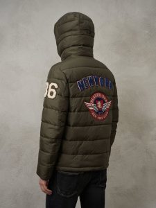 BLAUER – Piumino Uomo Academy Clover Verde Scuro