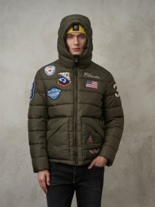 BLAUER – Piumino Uomo Academy Clover Verde Scuro