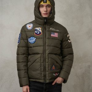 BLAUER – Piumino Uomo Academy Clover Verde Scuro