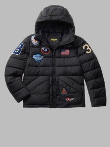 BLAUER – Piumino Uomo Academy Clover Nero