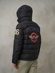 BLAUER – Piumino Uomo Academy Clover Nero