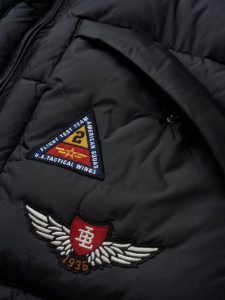 BLAUER – Piumino Uomo Academy Clover Nero