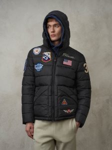 BLAUER – Piumino Uomo Academy Clover Nero