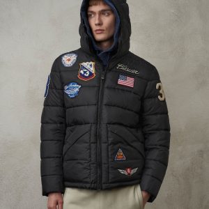 BLAUER – Piumino Uomo Academy Clover Nero