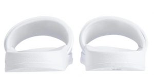 CALVIN KLEIN – Ciabatte Instituitional Bold Bianche
