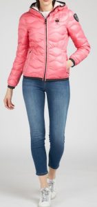 BLAUER – Piumino Corto Donna Rosa Corallo