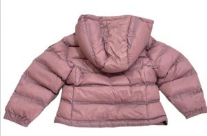 BLAUER – Giubbino Kids in nylon con cappuccio e imbottitura in ovatta Rosa