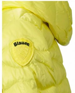 BLAUER – Piumino Teen con Taschino Giallo