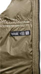BOMBOOGIE – Geneva Jacket Piumino Donna in Nylon Bright Bronzo