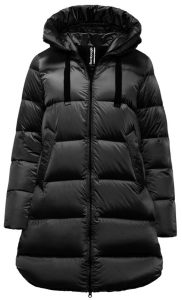 BOMBOOGIE – Geneva Jacket Piumino Donna in Nylon Bright Nero