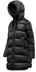 BOMBOOGIE – Geneva Jacket Piumino Donna in Nylon Bright Nero