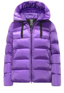BOMBOOGIE – Rome Jacket Donna Piumino in Nylon Bright Viola