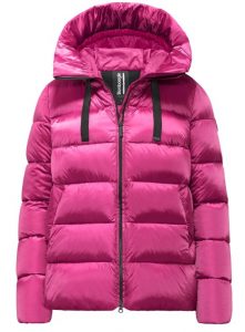 BOMBOOGIE – Rome Jacket Donna Piumino in Nylon Bright Fuxia
