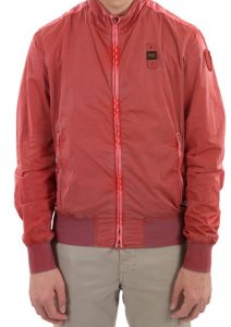BLAUER – Giubbino Corto Sfoderato Light Rosso