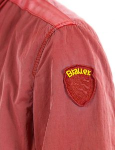 BLAUER – Giubbino Corto Sfoderato Light Rosso