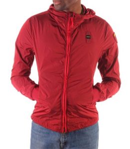 BLAUER – Giacca in Nylon da Uomo Rossa
