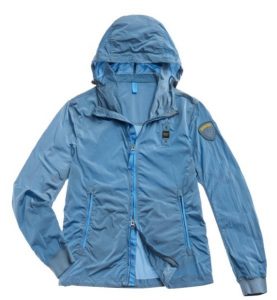 BLAUER – Giacca in Nylon da Uomo Celeste
